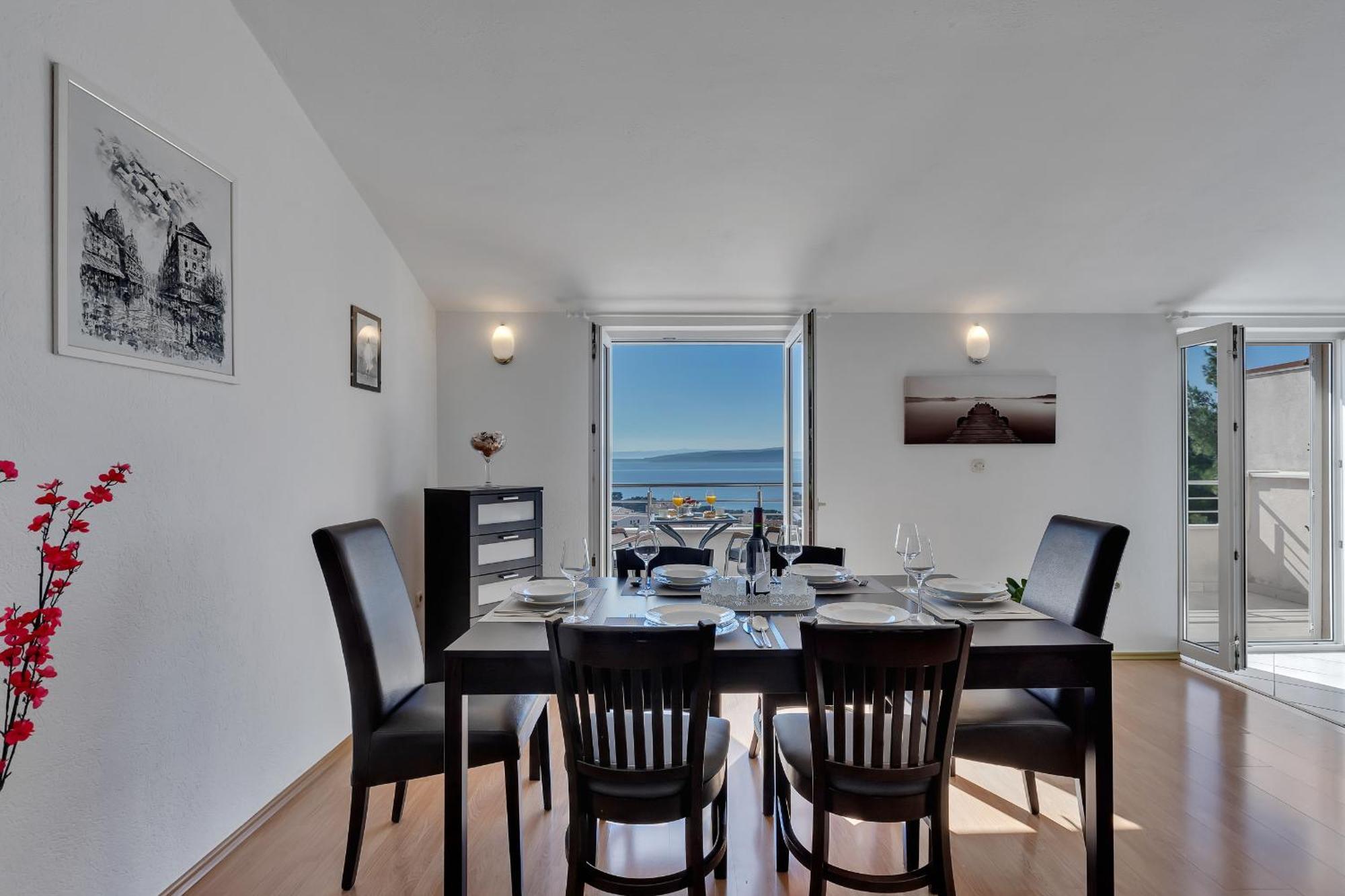 Apartman Sara Baška Voda Eksteriør billede